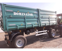 Prodaja novih prikolica Dominator 10 tona nosivosti - PRIKOLICA NA STANJU