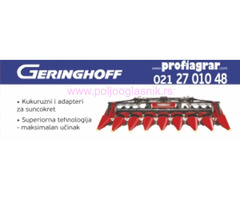 PROFI AGRAR - adapteri Geringhoff