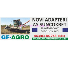 GF AGRO - adapteri suncokret