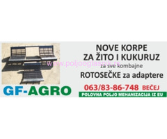 GF AGRO - korpe za adaptere